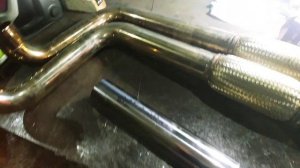 Золотой * глушитель прямоток по кабине на МТЗ 892, 1025