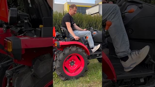 Автоматическое поднятие сцепки #трактор