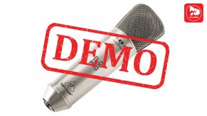 Микрофон студийный BEHRINGER B 2 PRO - демонстрация звучания