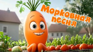 🎶 **Поющая Морковка: Зажигательная Песенка для Малышей!** 🎶