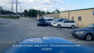 1982 JEEP CJ7 Blue V8 Fiberglass EZCustom4x4.com EZJEEPS