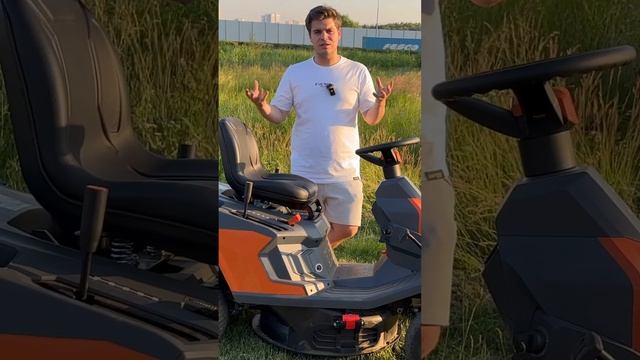 Бюджетный садовый райдер RDHE66 ZimAni #zimani #газон #stihl #husqvarna