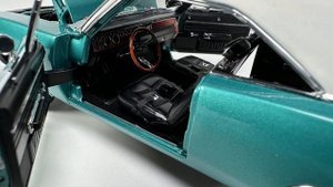 Danbury Mint 1969 Dodge Charger SE Coupe 1:24 Scale Limited Edition Diecast Muscle Car Model