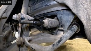 замена внутренней рулевой тяги ..... джип гранд чероки - jeep grand cherokee  #подвеска #ходовая