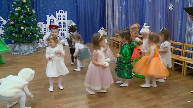 Новогодний утренник, группа Лесная, ДС № 100, Харьков смотреть онлайн