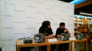 Presentación de El joven Lovecraft, con Bart Torres y Josep Oliver.