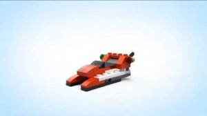 Lego Creator | 31013 | Red Thunder | Lego 3D Review