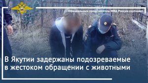В Якутии задержаны подозреваемые в жестоком обращении с животными