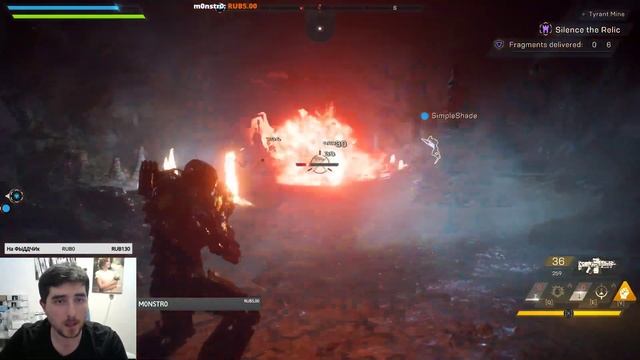 ОБТ ANTHEM. Добываем костюм Колосса. 1070 на ULTRA'х смотреть онлайн