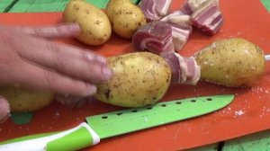 Жареный картофель с салом