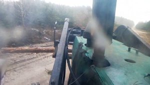 ПОГРУЗКА ДРОВ ТРАКТОРОМ ЮМЗ