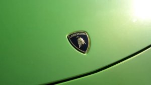 Lamborghini Gallardo LP560-4 in lime green (South Korea) - maybe PSY's Lambo?