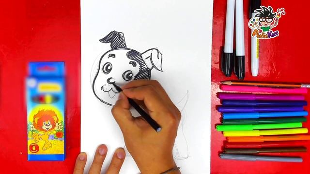 Щенок ШАРИКа из мультика Котенок Гав