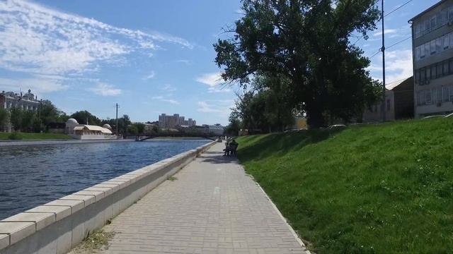 Велопрогулка по Красной набережной. г  Астрахань.