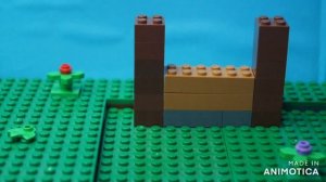 Выживание с херобрином | лего майнкрафт анимация