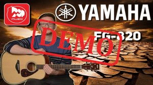 Акустическая гитара YAMAHA FG-820 N - демонстрация звучания