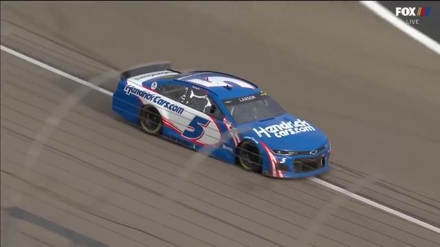 ФИНАЛЬНЫЕ КРУГИ: Кайл Ларсон выигрывает первую гонку за Hendrick Motorsports | NASCAR НА FOX HIGHLIG