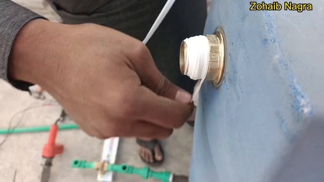 300 litter water tank installation in house in ppr fitting смотреть онлайн