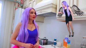 Добрая VS Злая! Утро Марии и Панки! Скетч ангел и демон управляют реальной жизнью! Косплей куклы ЛО