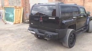 выхлоп hummer h3