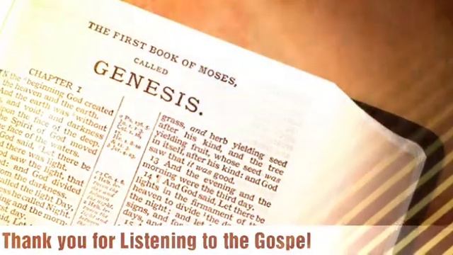 The Holy Bible - Genesis Chapter 1 ESV смотреть онлайн