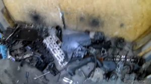 Land Rover Freelander 2 2.2 снимаю двигатель