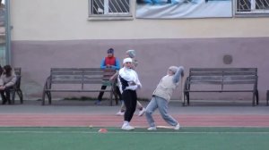 Тренировка сборной Аргаяшского района по лапте. 2023