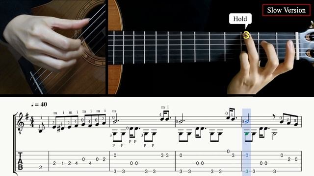 El Condor Pasa (EASY version) на Гитаре. Уроки гитары. Ноты и Табы Sky Guitar