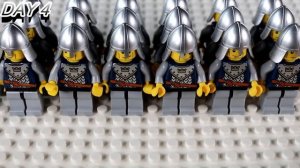 I built a LEGO Medieval Army in 7 Days...