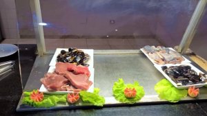 Buffet, Iberostar Origin Playa Pilar, All Inclusive Resort, Cayo Guillermo, Cuba,