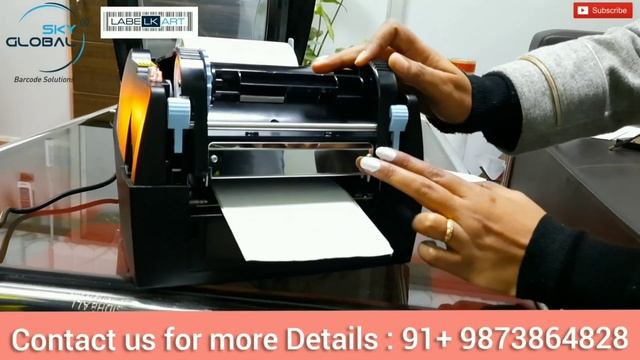 Kores Barcode Printer- Endura 2801: How to calibrate kores Endura?