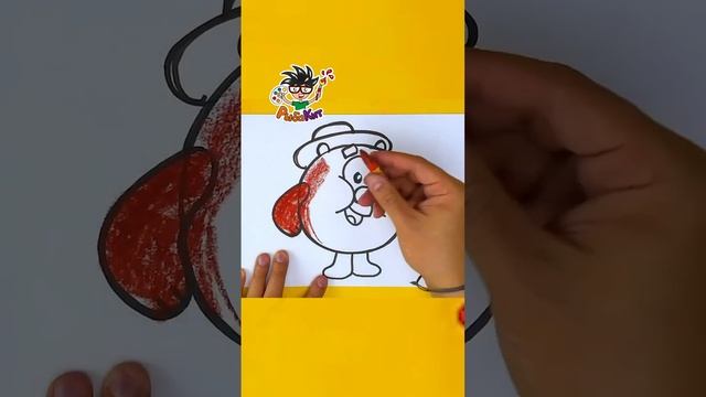Смешарик копатыч #простыерисунки ￼