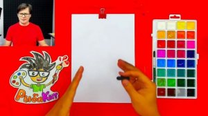 Лунтик и Смешарик  РыбаКит папа рисует