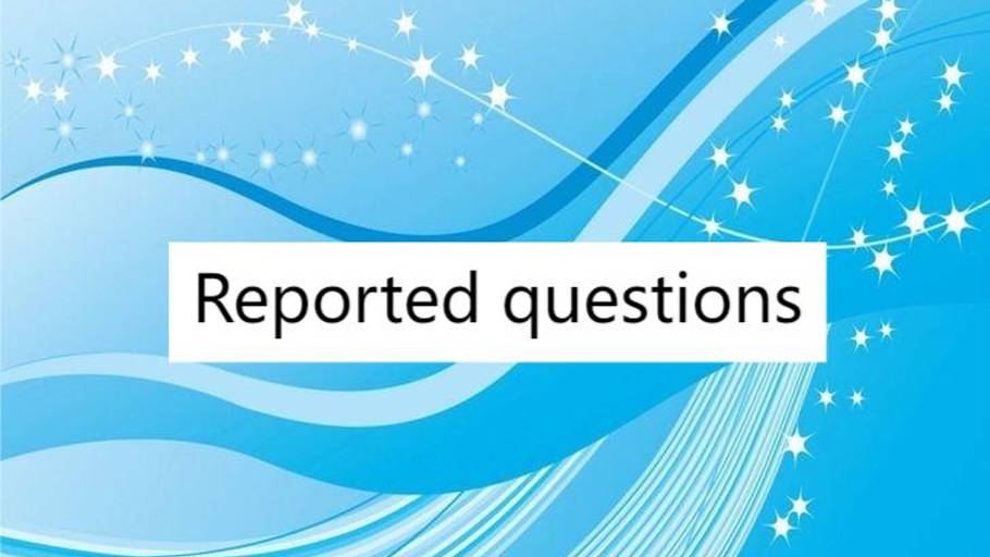 77th. Reported Questions