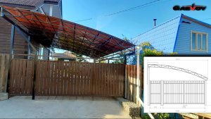 Финальная часть проекта по ПОЛНОМУ восстановлению въездной группы