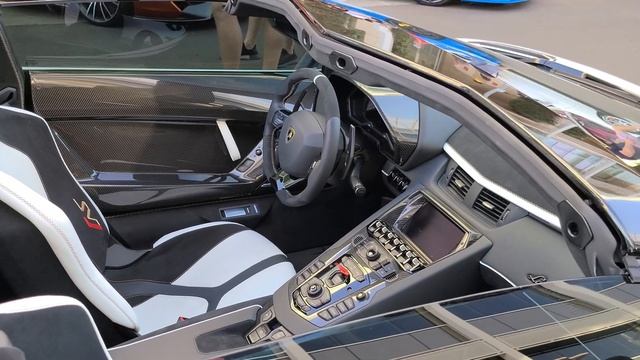 Lamborghini Aventador SVJ Roadster in FULL 4K + Engine Sounds! смотреть онлайн