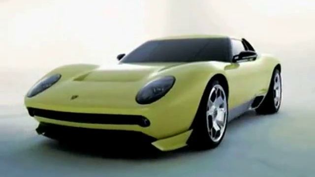 2006 Lamborghini Miura Concept Car promo video смотреть онлайн