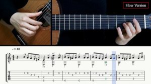 Volevo un Gatto Nero на Гитаре. Уроки гитары. Ноты и Табы Sky Guitar