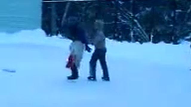 Обнинск Зимний слет 2007 от Тремора Старый город часть 3