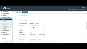 IPSEC Tunnel TP LINK ER605 Router Both Side