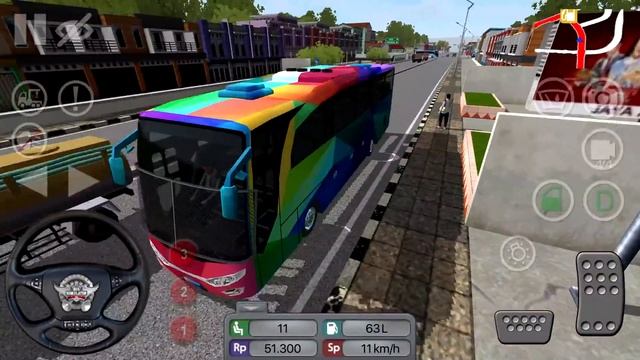 Bus Simulator Indonesia #20 BUSSID - Bus Game Android gameplay смотреть онлайн