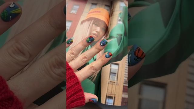 Шикарный вариант рисунка для осеннего маникюра. В качестве основного цвета использован #Beautix360