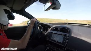 Jaguar XE S V6 340 exhaust sound (sonorité échappement)