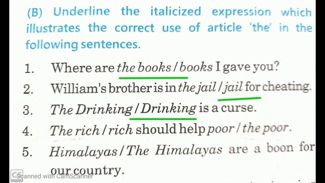 Definite Article 'The' Book Exercise (6th) смотреть онлайн