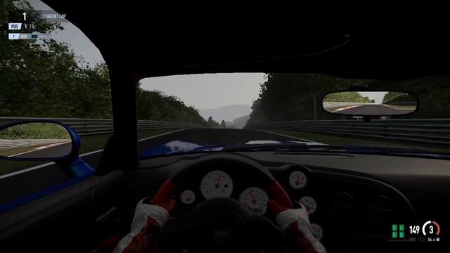 Dodge Viper SRT-10 | Nurburgring-Nordschleife | Project Cars 2 | Gamepad | Mod смотреть онлайн