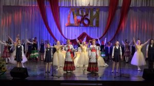 "Сто святых церквей", исп. сводный хор ДШИ №6, финальная песня