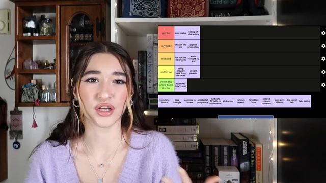 tier ranking popular book tropes! | enemies to lovers, fake dating, chosen one etc.