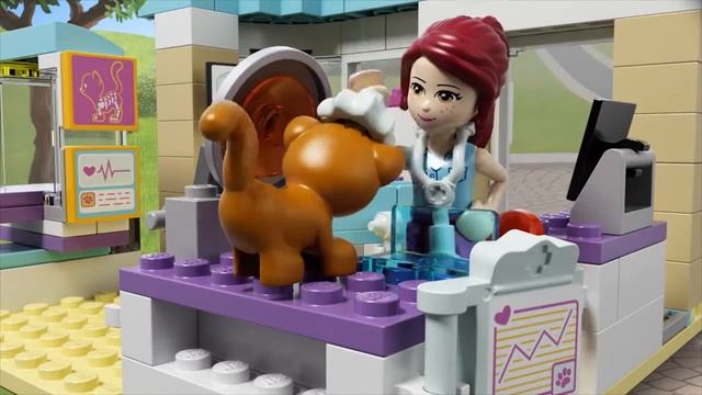 Лего Френдс. Ветеринарная клиника 41085 смотреть онлайн