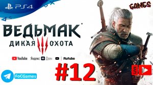 The Witcher III:Wild Hunt | Ведьмак 3: Дикая Охота | Стрим 12-1 | FOC