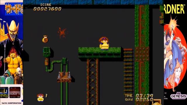 Who Remembers Wardner ? (1990 SEGA Genesis) смотреть онлайн